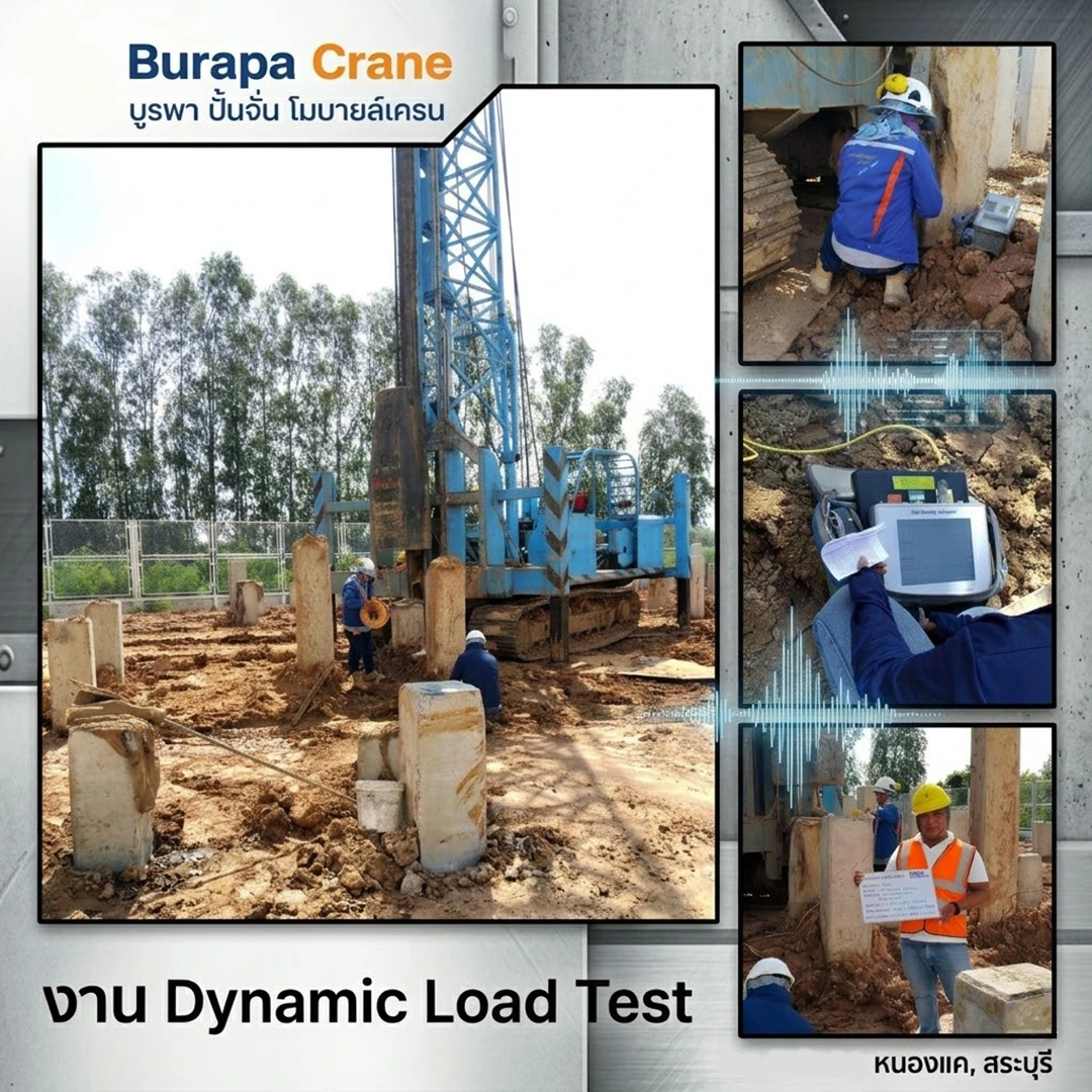 Dynamic Load Test Is Code รู้จัก Dynamic Load Test วิธีทดสอบเสาเข็มยุคใหม่